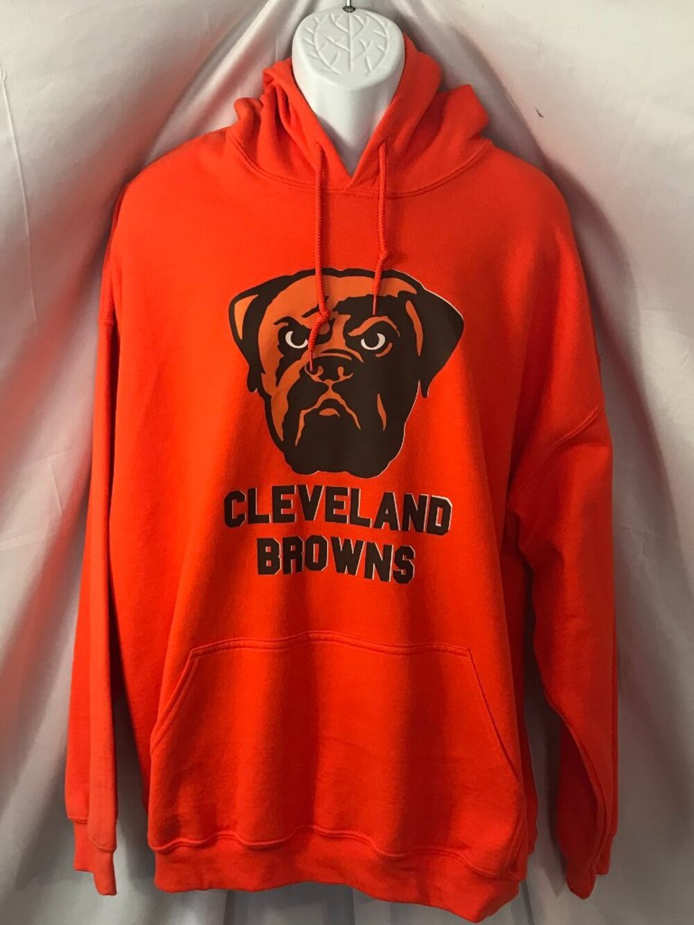 Cleveland Browns Activewear Athletic Sport Cut Football Hoodie